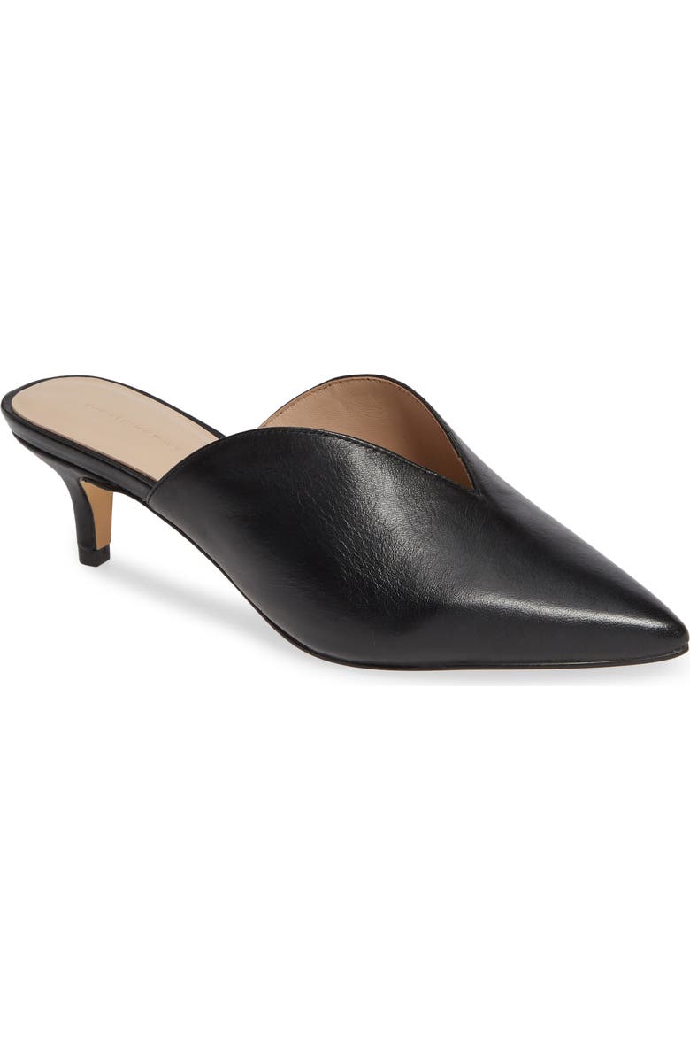 Something Navy Utopia Kitten Heel Mule, Main, color,