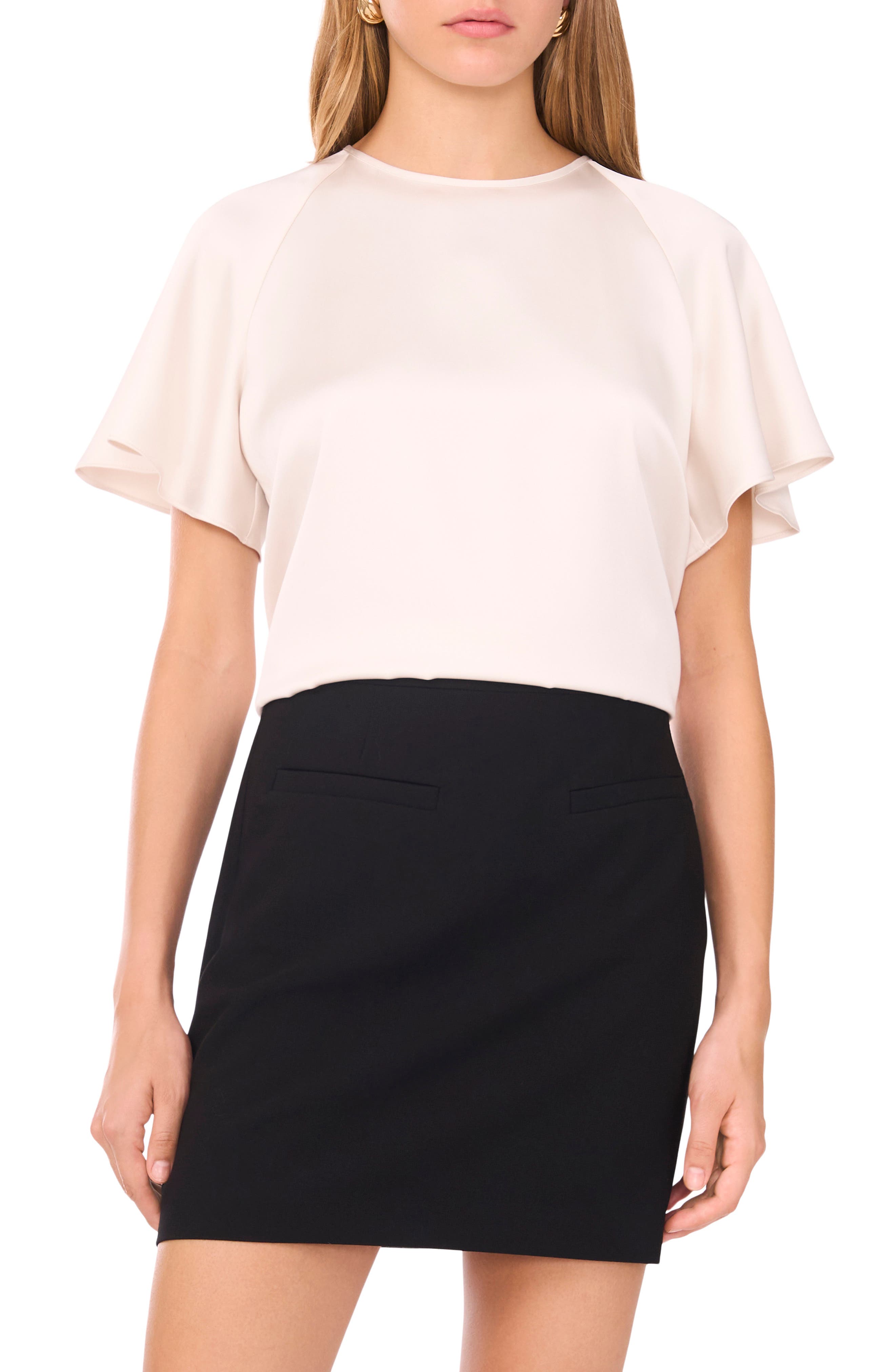 Flutter Sleeve Top