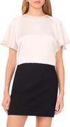 1.STATE Flutter Sleeve Top