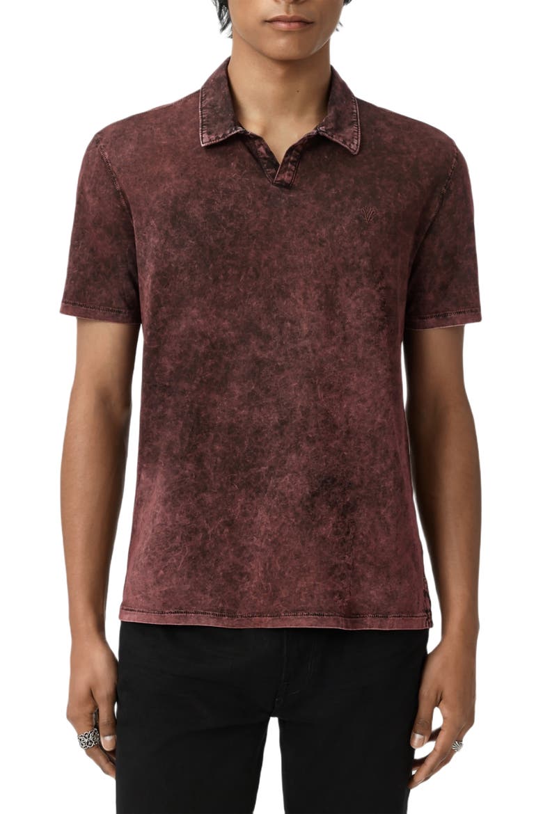 Carsten Johnny Collar Polo, Main, color, PLUM