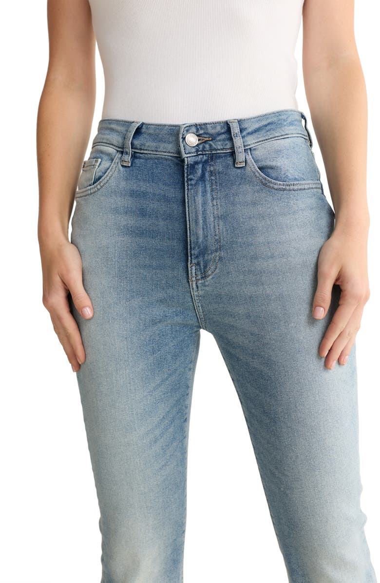 WARP+WEFT NAO High Waist Bootcut Jeans, Alternate, color, Hollywood Hills