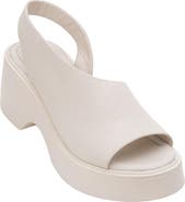 Forever & Always Shoes ROY Leather Wedge Sandal