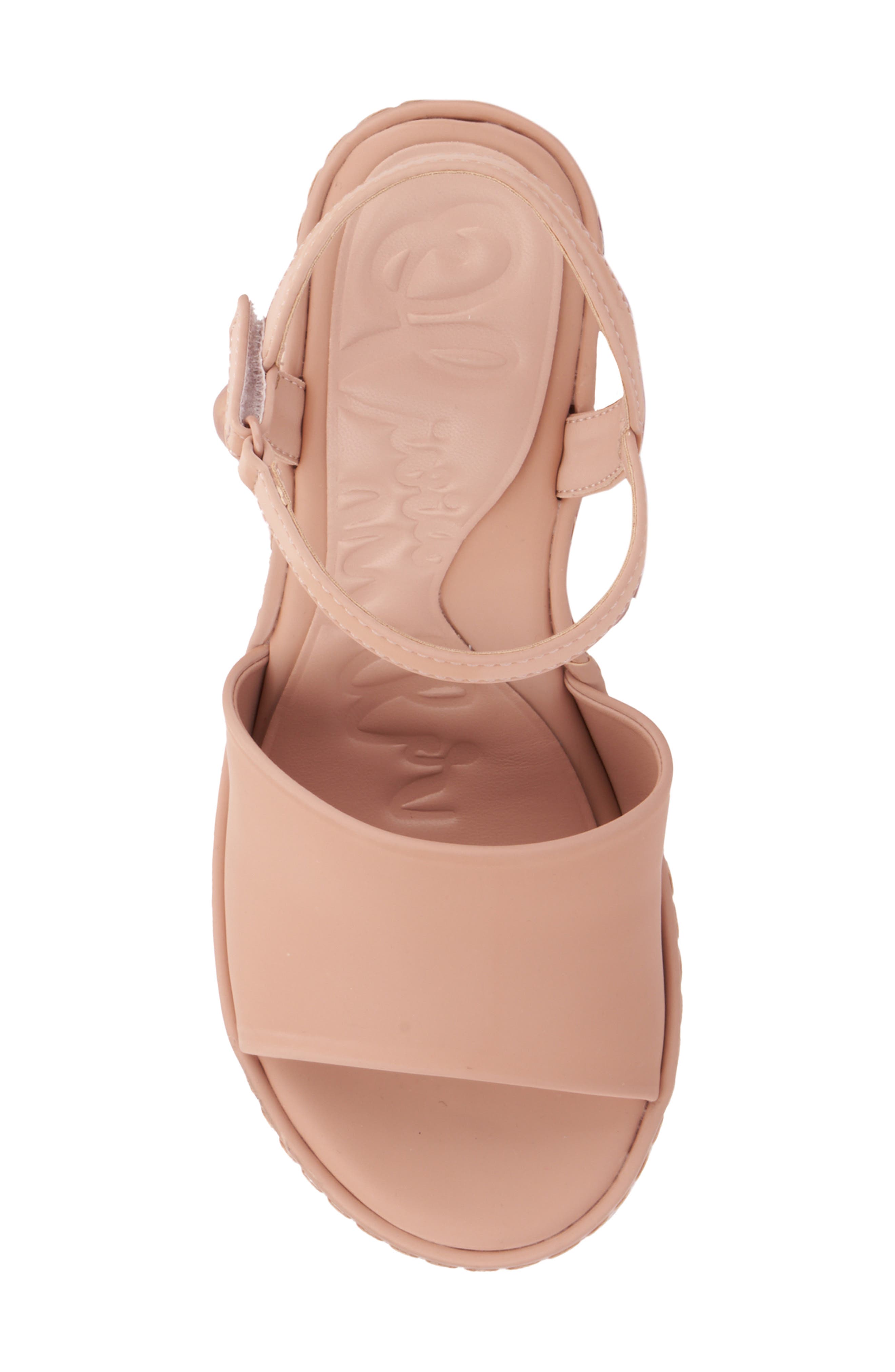 Magnetic Platform Wedge Sandal, Alternate, color, TAN