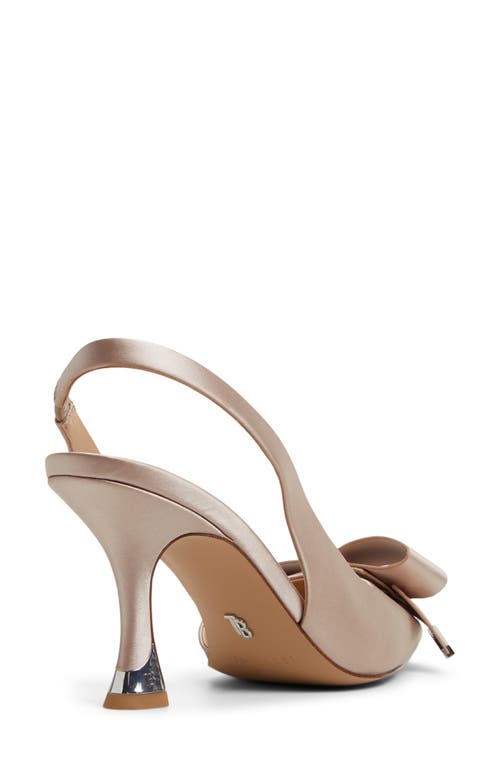 Ted Baker Lola Bow Pointed Toe Pump In Other Grey