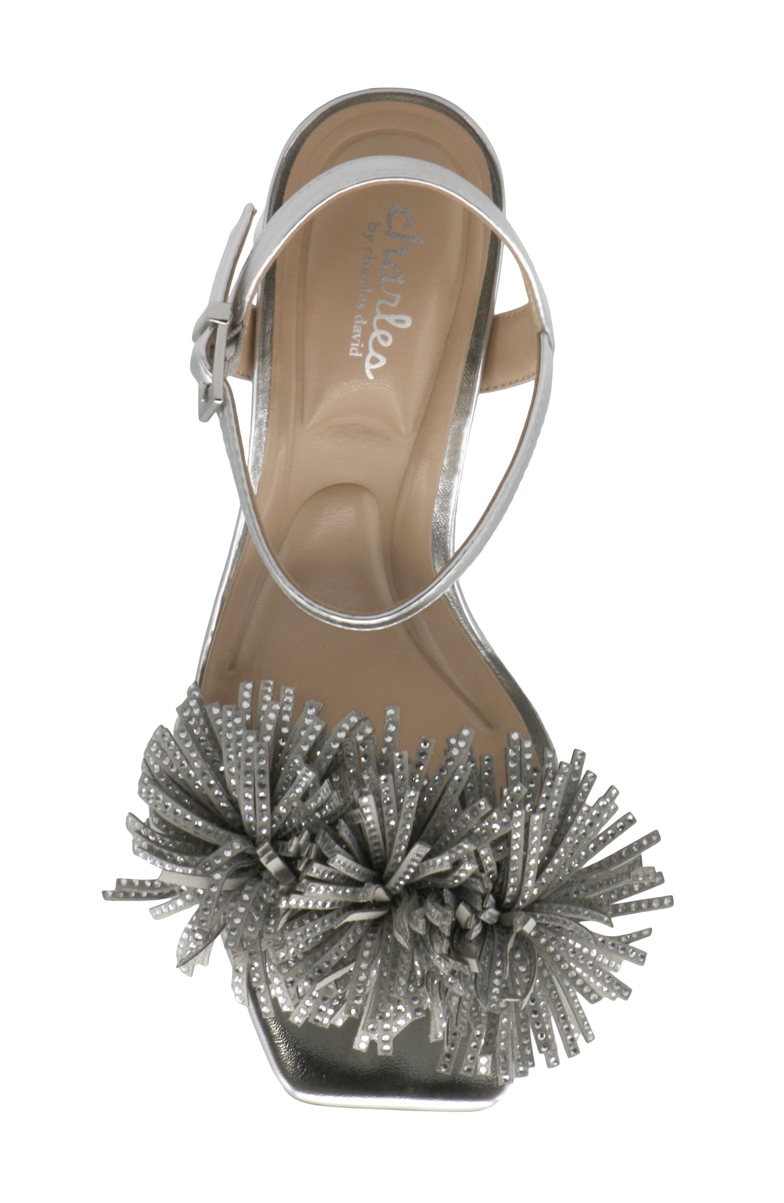 Charles by Charles David Dainty Ankle Strap Sandal, Alternate, color, 