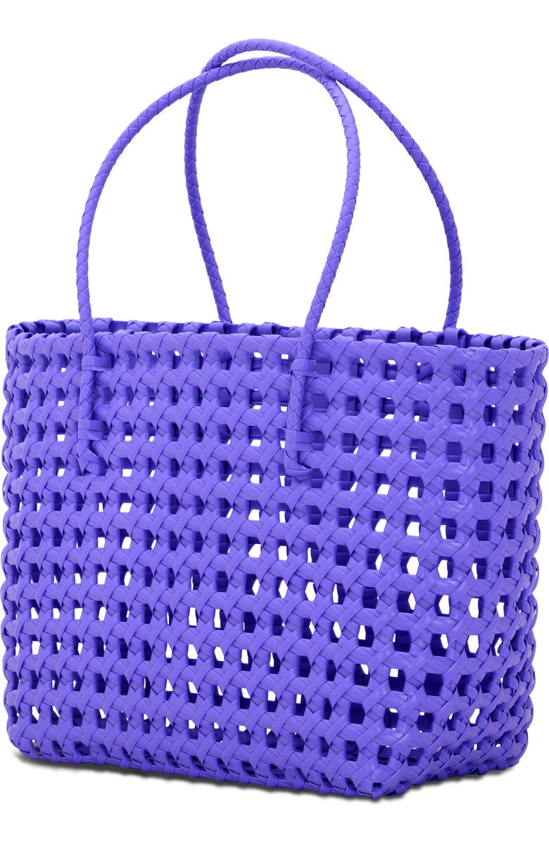 Iscream Kids' Large Woven Tote, Alternate, color, Purple