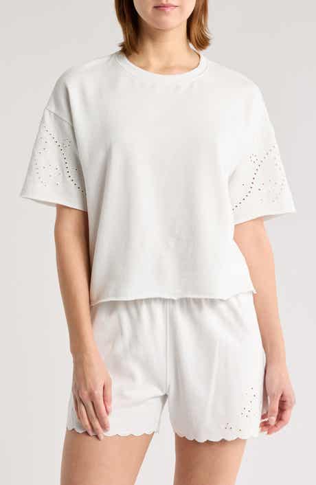 Splendid Raylee Eyelet Sweatshirt