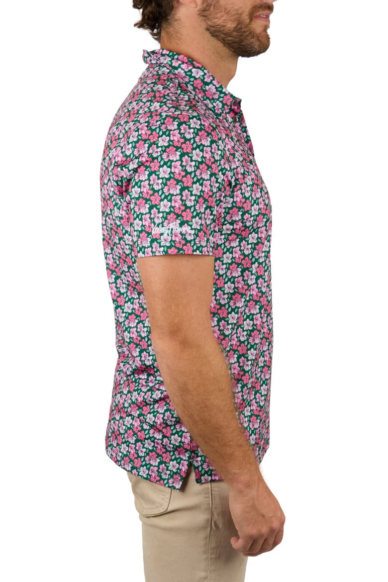 The Azaleas - Golf Shirt, Alternate, color, Pink