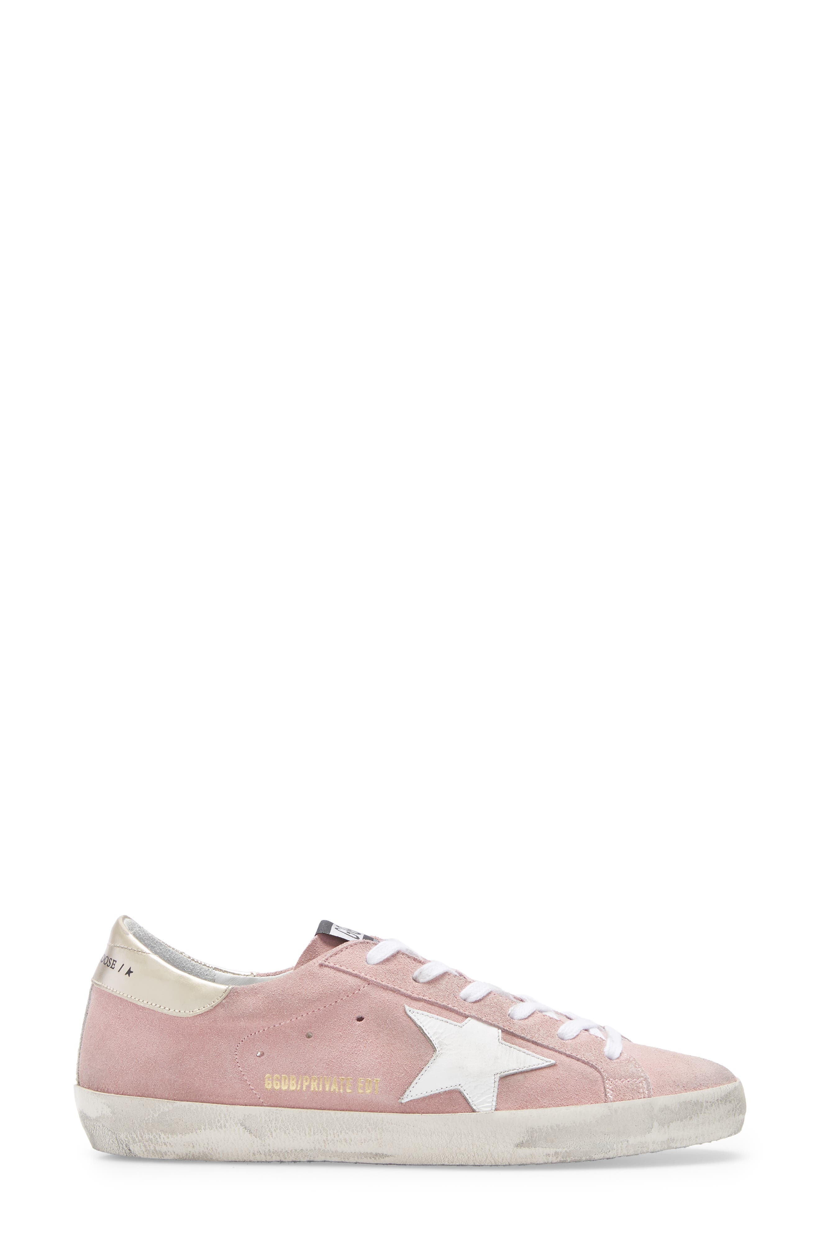 Golden Goose Super-Star Private Edition Suede Sneaker, Alternate, color, 