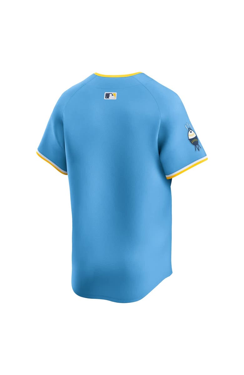 Nike Men's Nike Light Blue Milwaukee Brewers City Connect Limited Jersey, Alternate, color, Light Blue