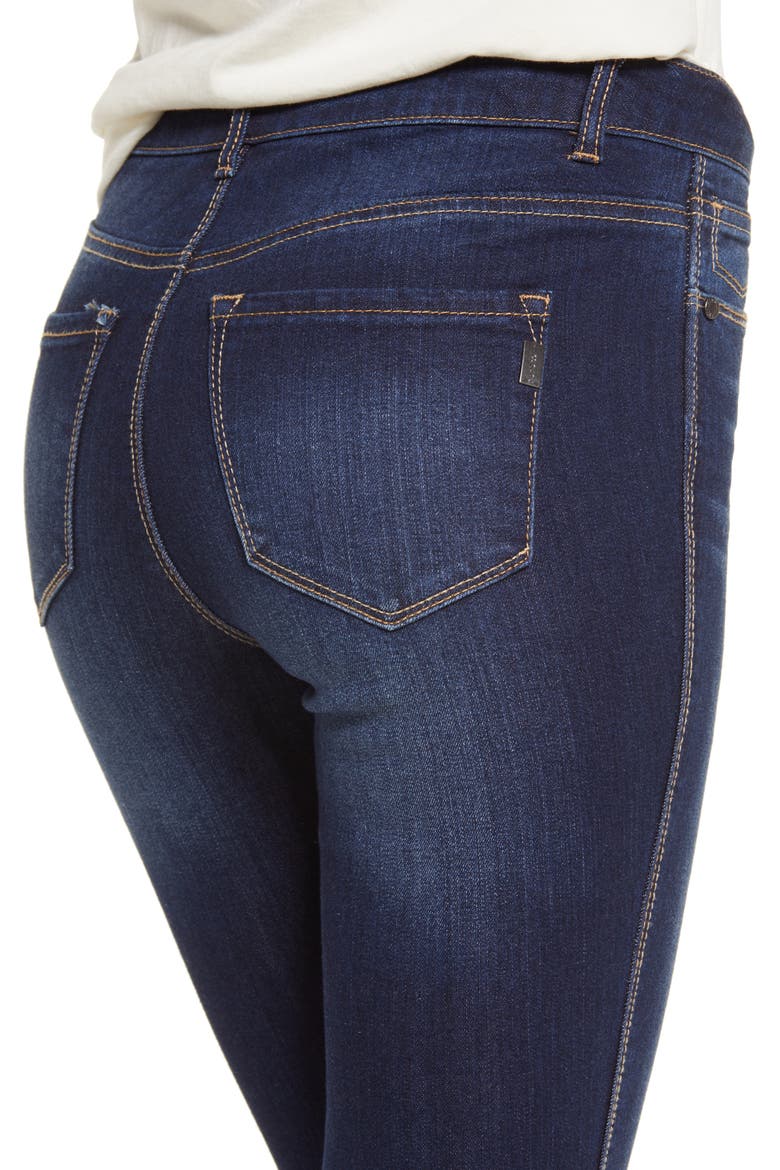 High Waist Organic Cotton Blend Ankle Skinny Jeans, Alternate, color, HENRY