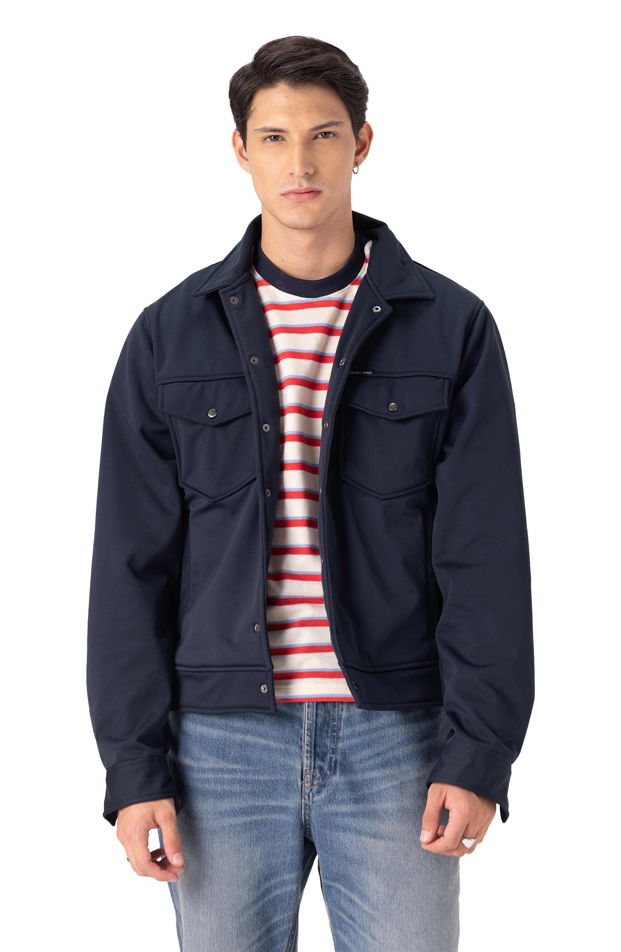 Men's Soft Shell Shirt Jacket - image 3