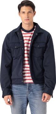 Members Only Men's Soft Shell Shirt Jacket