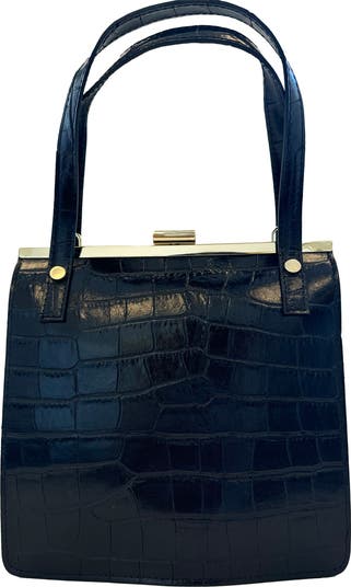 NWOT Persaman New York Mercy 61 Black Leather Tote Bag online