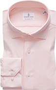 Emanuel Berg Modern Fit Stretch Knit Sport Shirt