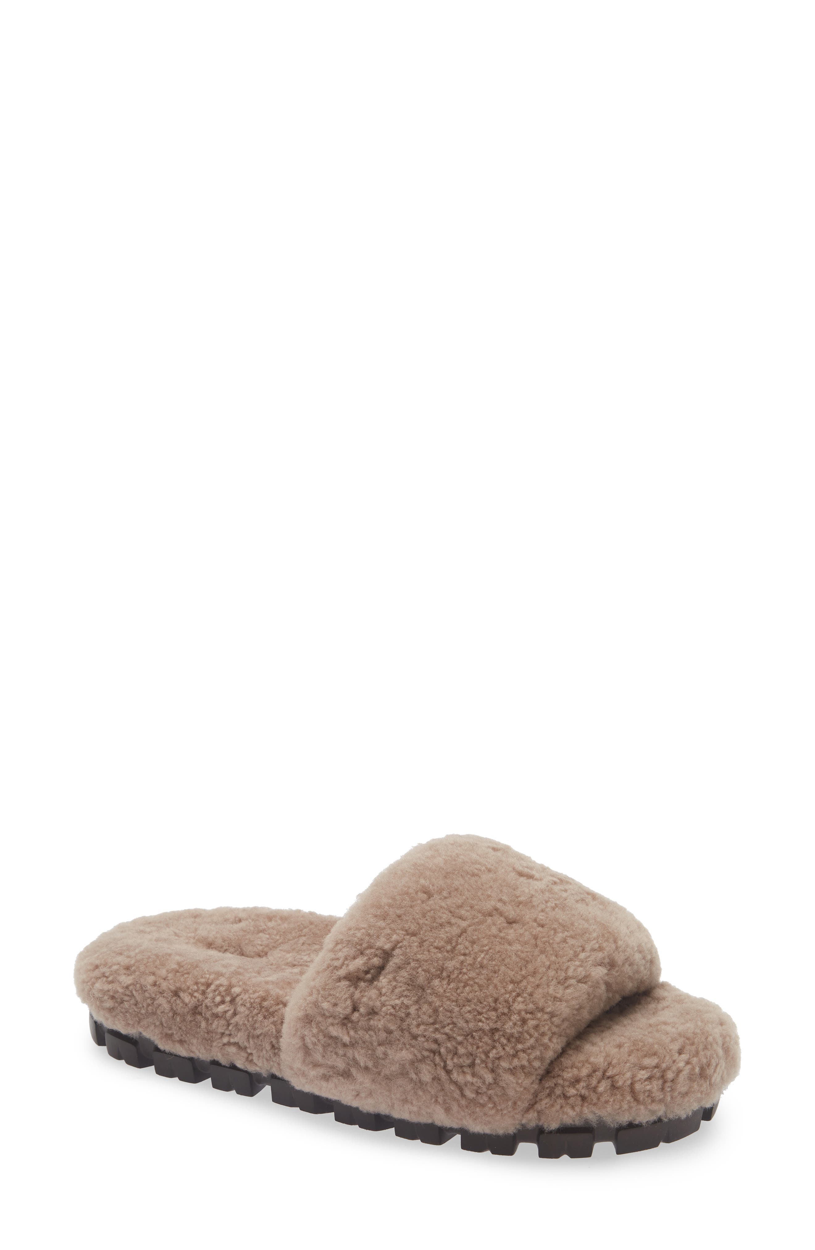 Cozetta Curly Genuine Shearling Slide Slipper (Women) | Nordstrom