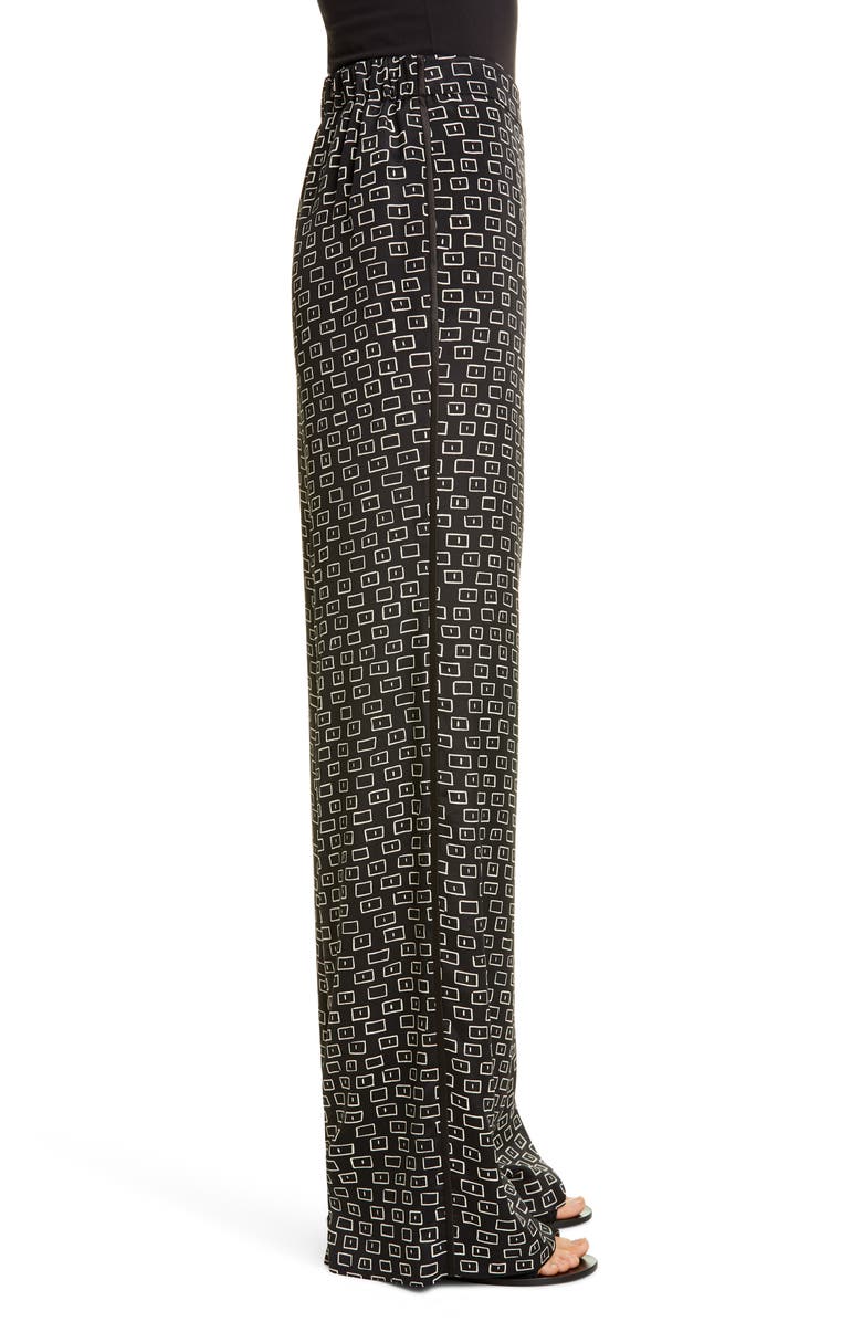 Lafayette 148 New York Columbus Flat Front Wide Leg Pants, Alternate, color, 