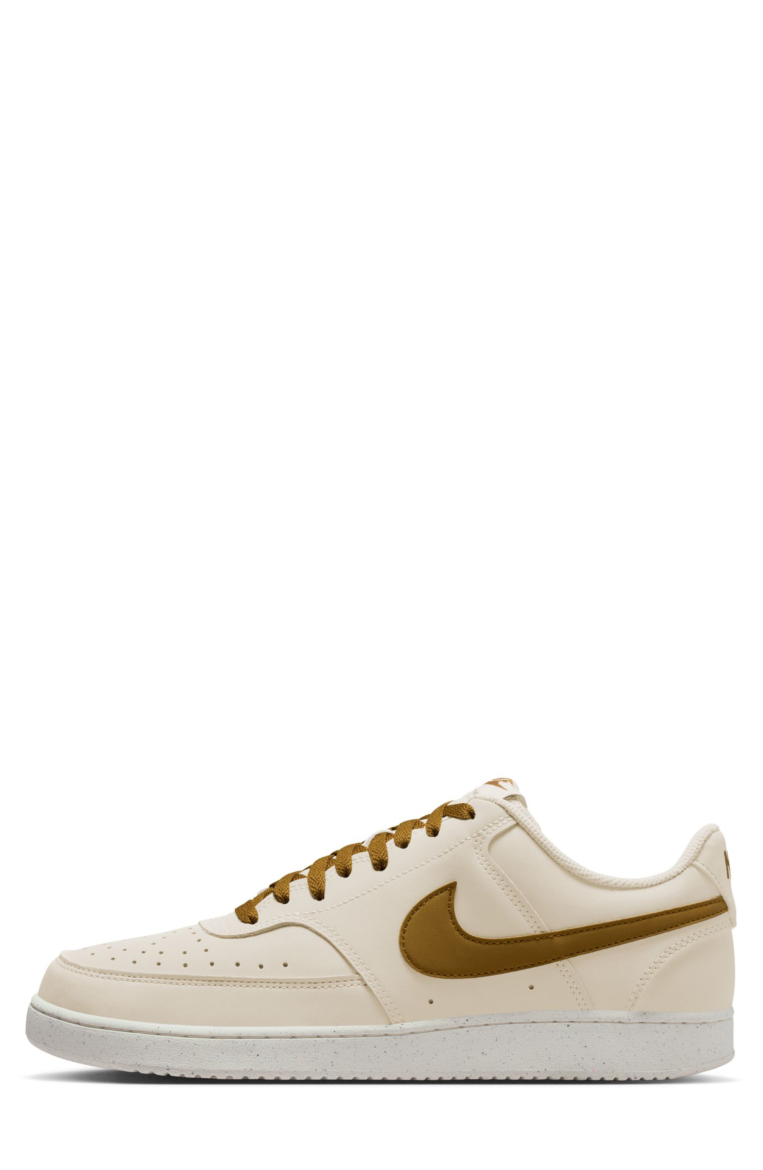 Court Vision Low V2 Sneaker, Alternate, color, PALE IVORY/ GOLDEN HOPS