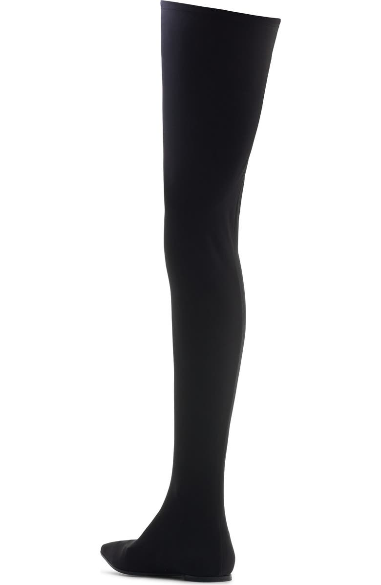 Dolce&Gabbana Lollo Pointed Toe Thigh High Boot, Alternate, color,