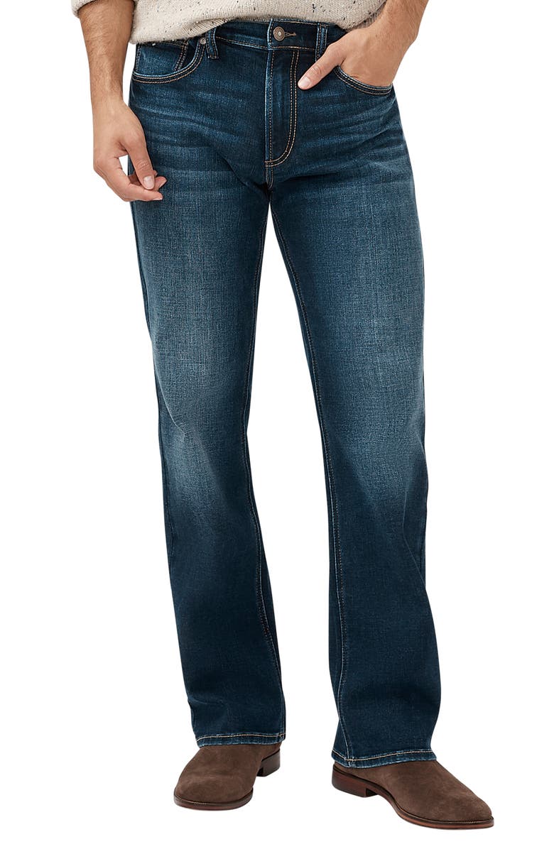 Silver Jeans Co. Zac Relaxed Straight Leg Jeans, Main, color, 