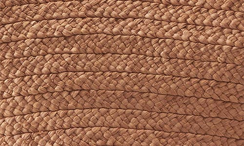 Helen Kaminski Leonor Wide Braid Foldable Tote In Nougat/caramel