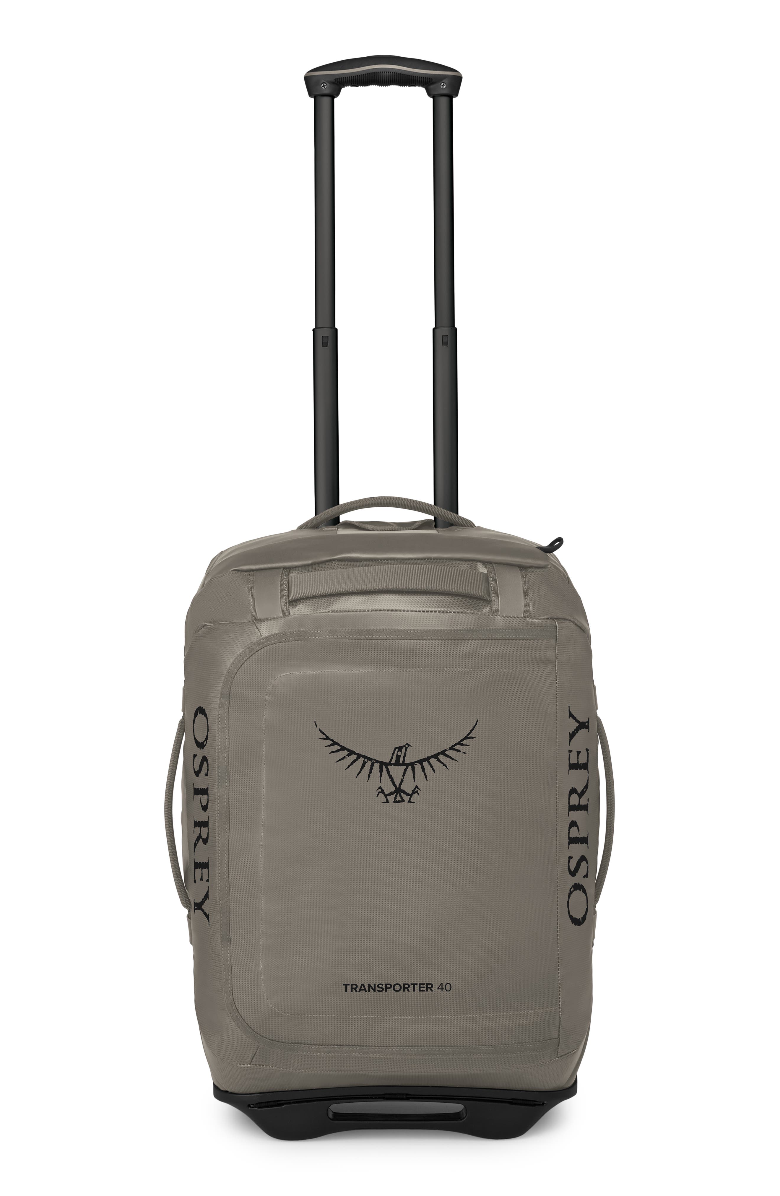 Osprey Transporter 22-Inch 40-Liter Wheeled Duffle Bag, Main, color, Tan Concrete