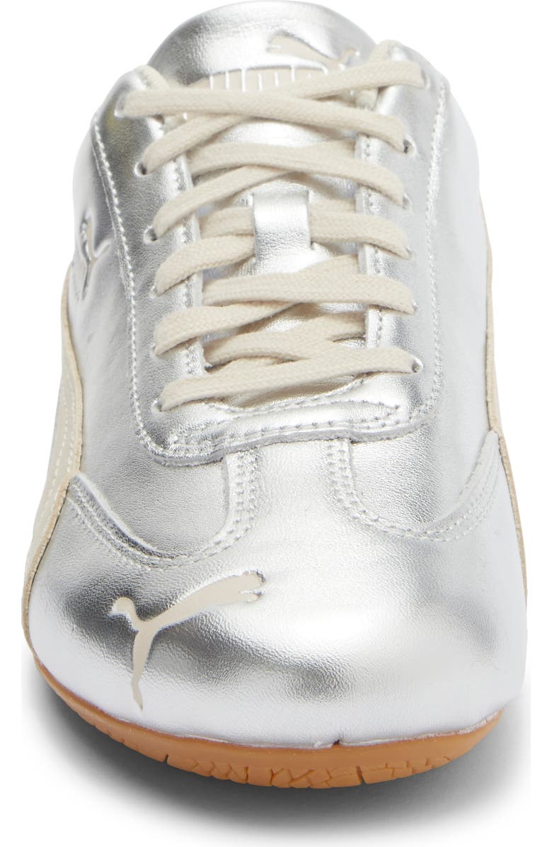 PUMA Speedcat Metallic Sneaker, Alternate, color, Alpine Snow/ Gum