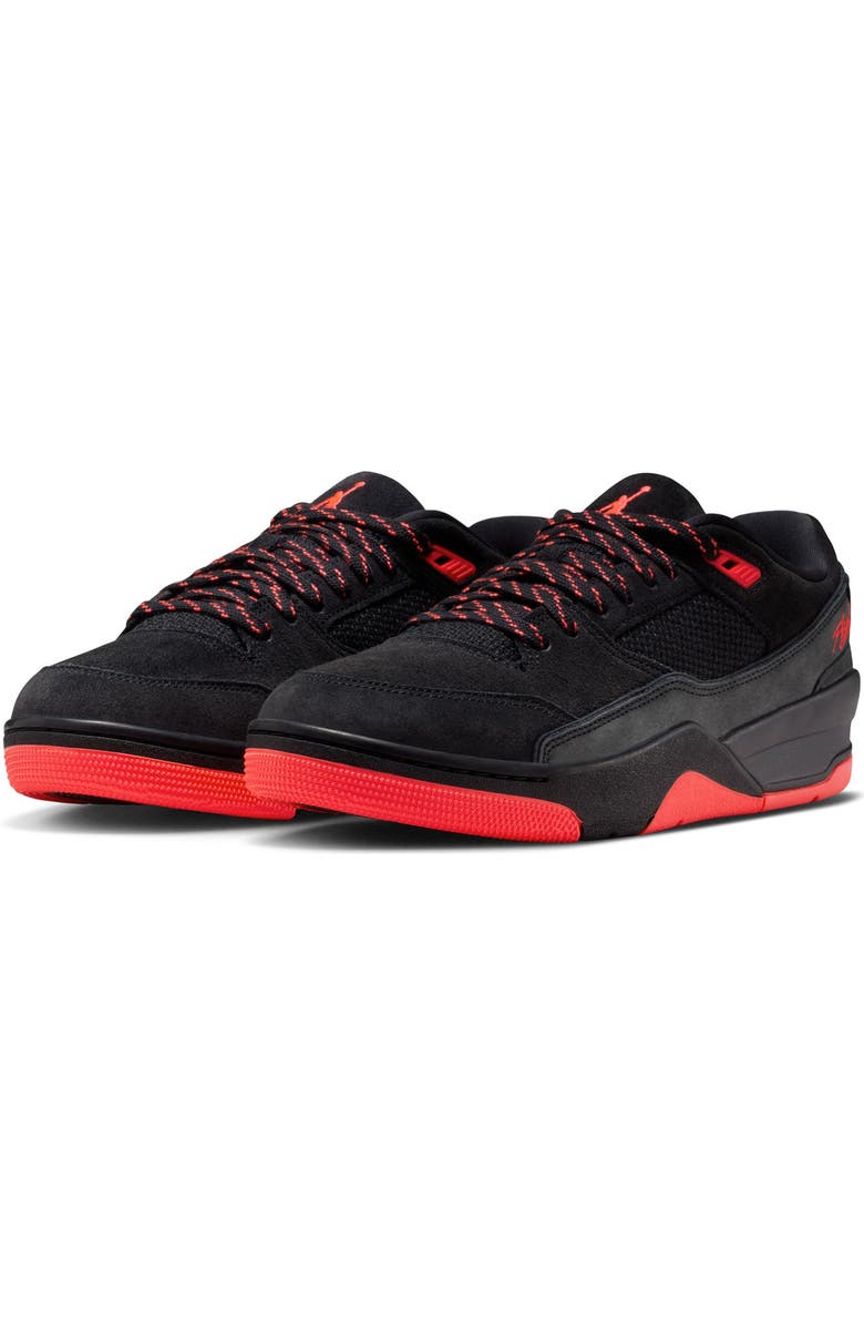 Jordan Flight Court Sneaker, Main, color, Black/ Infrared