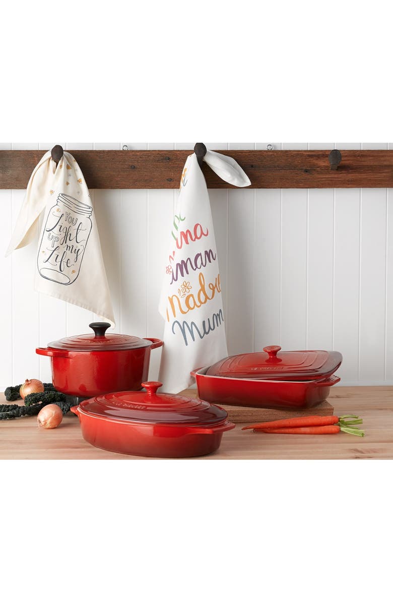 Le Creuset Signature 5 Quart Oval Enamel Cast Iron French/Dutch Oven, Alternate, color,