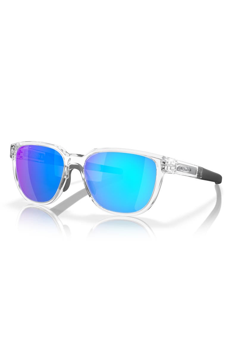 Oakley Actuator 57mm Prizm<sup>™</sup> Rectangular Sunglasses, Alternate, color, Clear