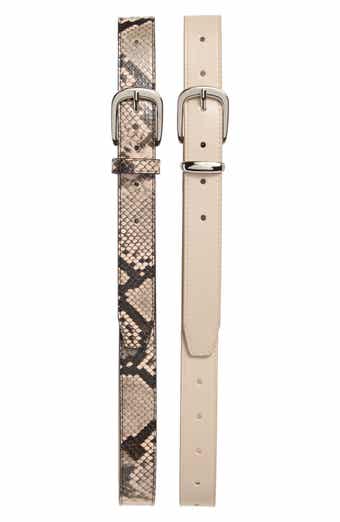 2-for-1 Assorted Faux Leather Belts