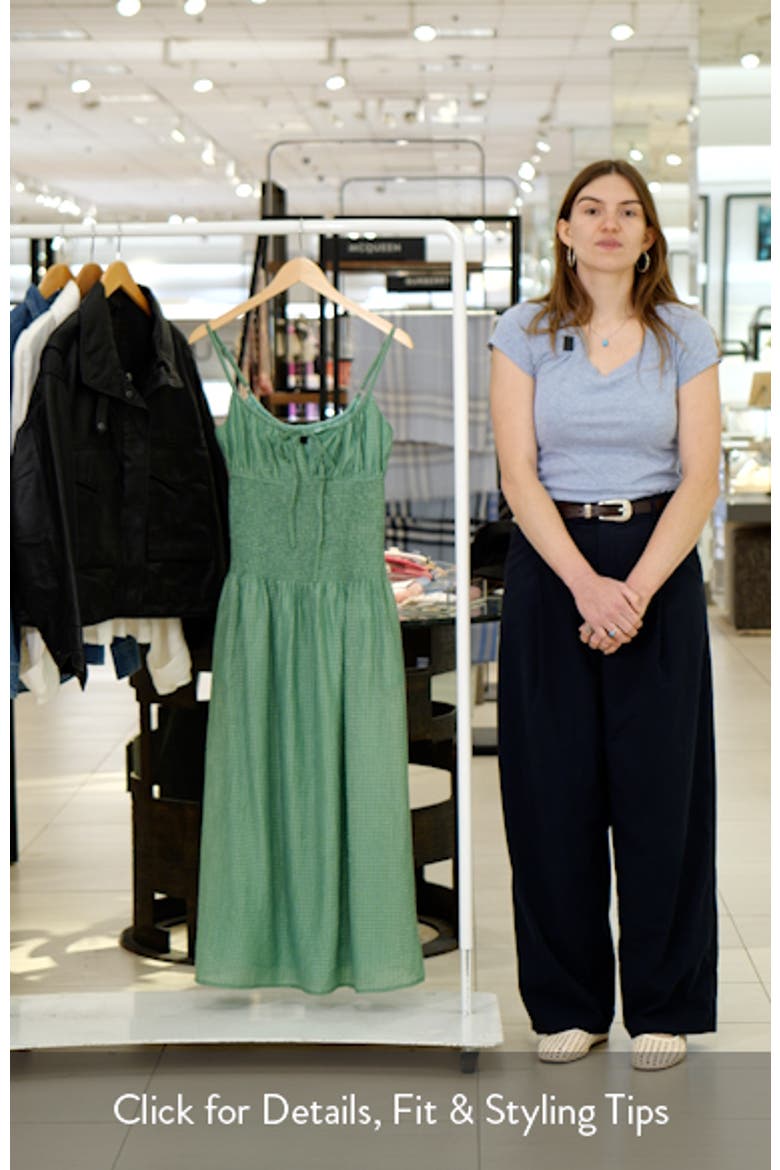 Arielle Smocked Sleeveless Maxi Dress video