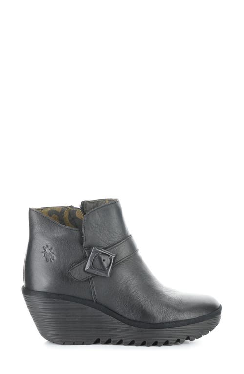 Fly London Yort Wedge Bootie In Multi
