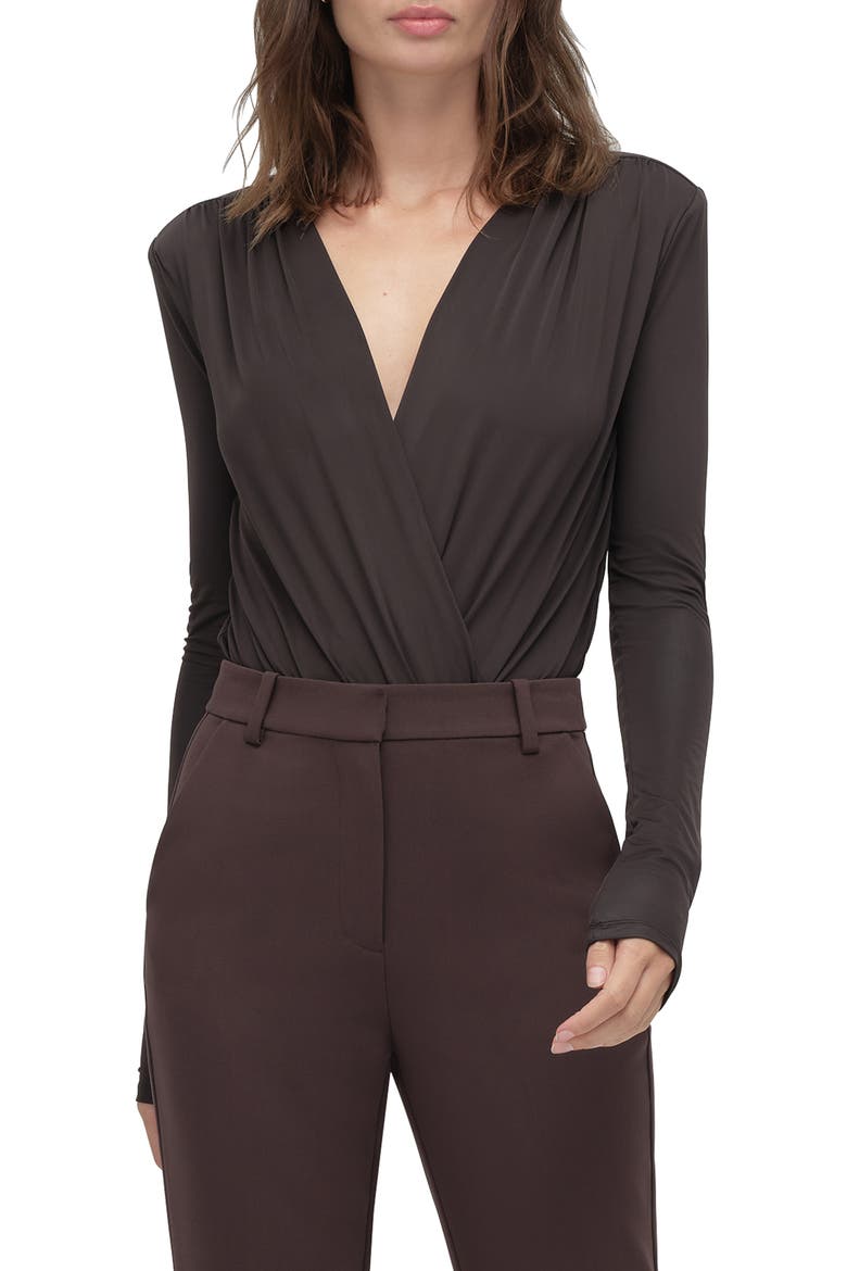 The Slinky Date Bodysuit, Main, color, ESPRESSO