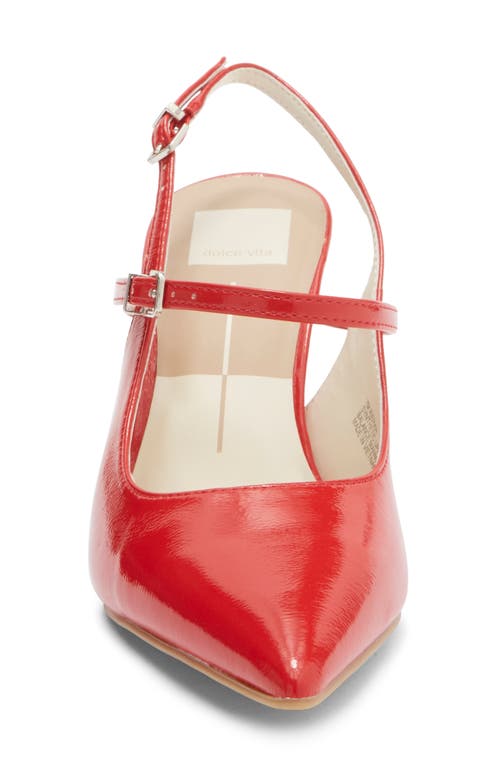 Dolce Vita Kieran Slingback Pump In Red