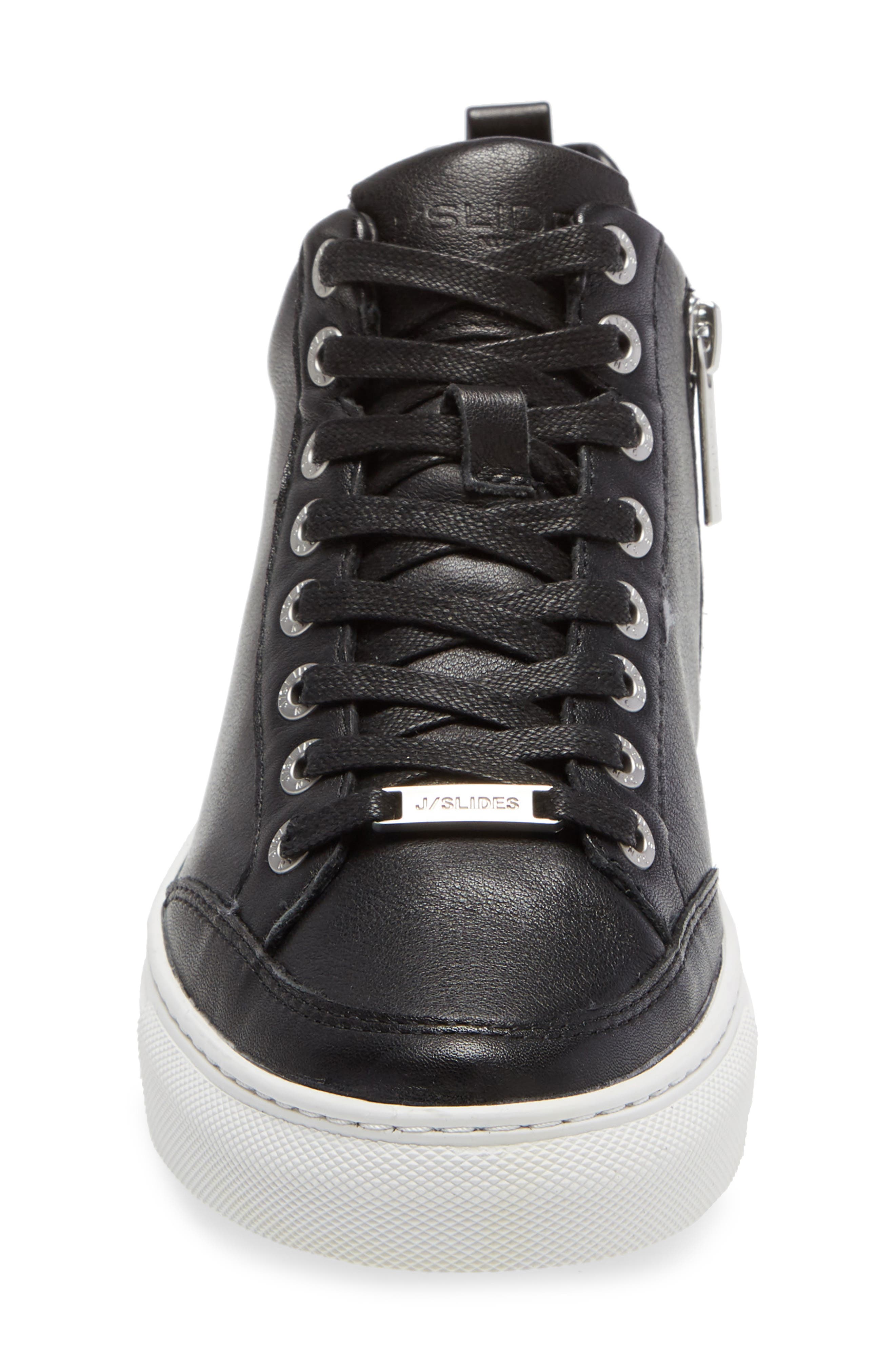 JSlides Ludlow Platform High Top Sneaker, Alternate, color, 