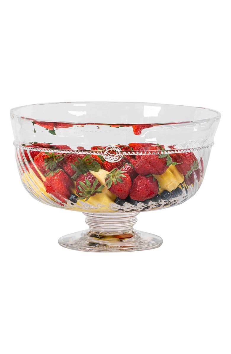 Juliska Graham 10-Inch Footed Bowl, Alternate, color, Clear