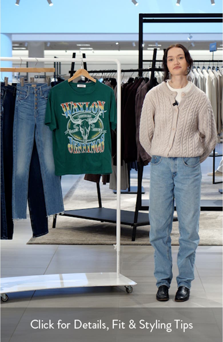 Waylon Jennings Outlaw Legend Graphic T-Shirt, sales video thumbnail