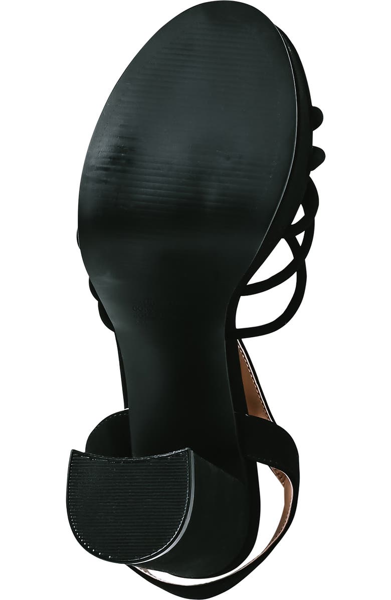 Touch Ups Tiara Platform Sandal, Alternate, color, Black