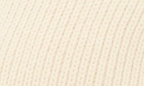 Kurt Geiger London Crystal Logo Beanie In Neutral