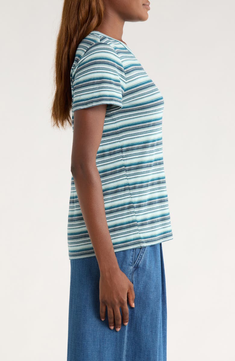 Marine Layer Jacquard Stripe Shirt, Alternate, color, Cool Stripe