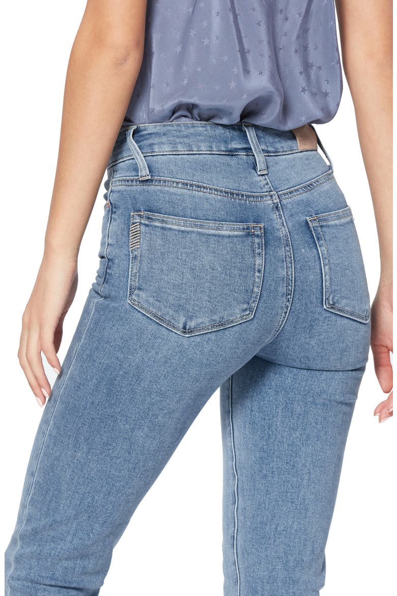 Hoxton Transcend Vintage Denim High Waist Slim Jeans, Alternate, color, MACLAREN