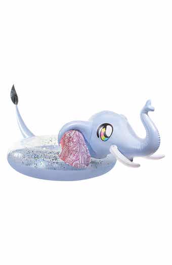 POOLCANDY Elephant Glitter Tube Pool Float