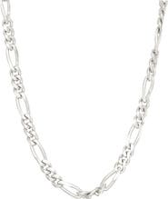 FZN Sterling Silver Figaro Chain Necklace