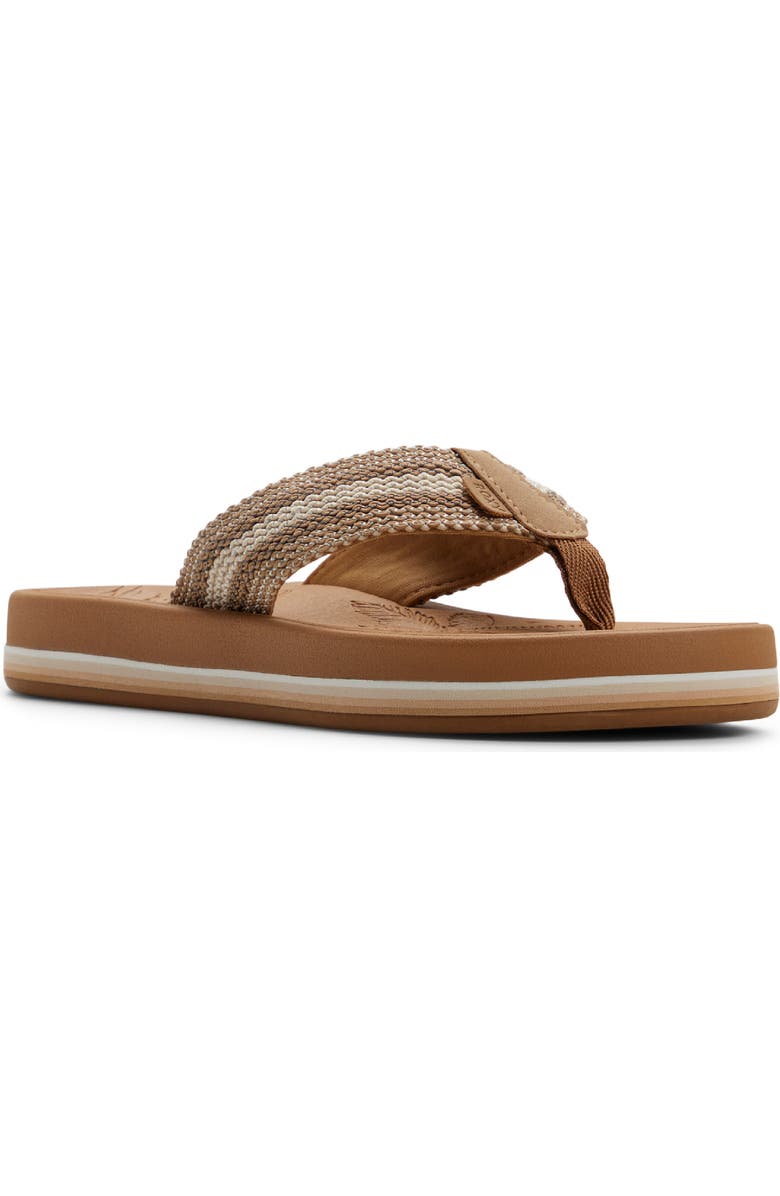 Roxy Colbee Flip Flop, Main, color, Natural