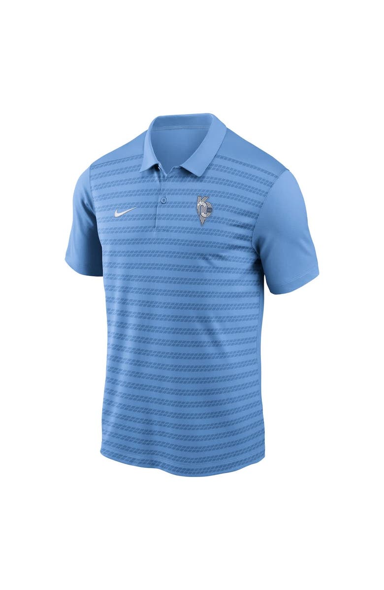 Nike Men's Nike  Light Blue Kansas City Royals Authentic Collection City Connect Victory Performance Polo, Alternate, color, Light Blue