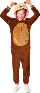 OppoSuits Kids' Otter One Piece Hooded Jumpsuit