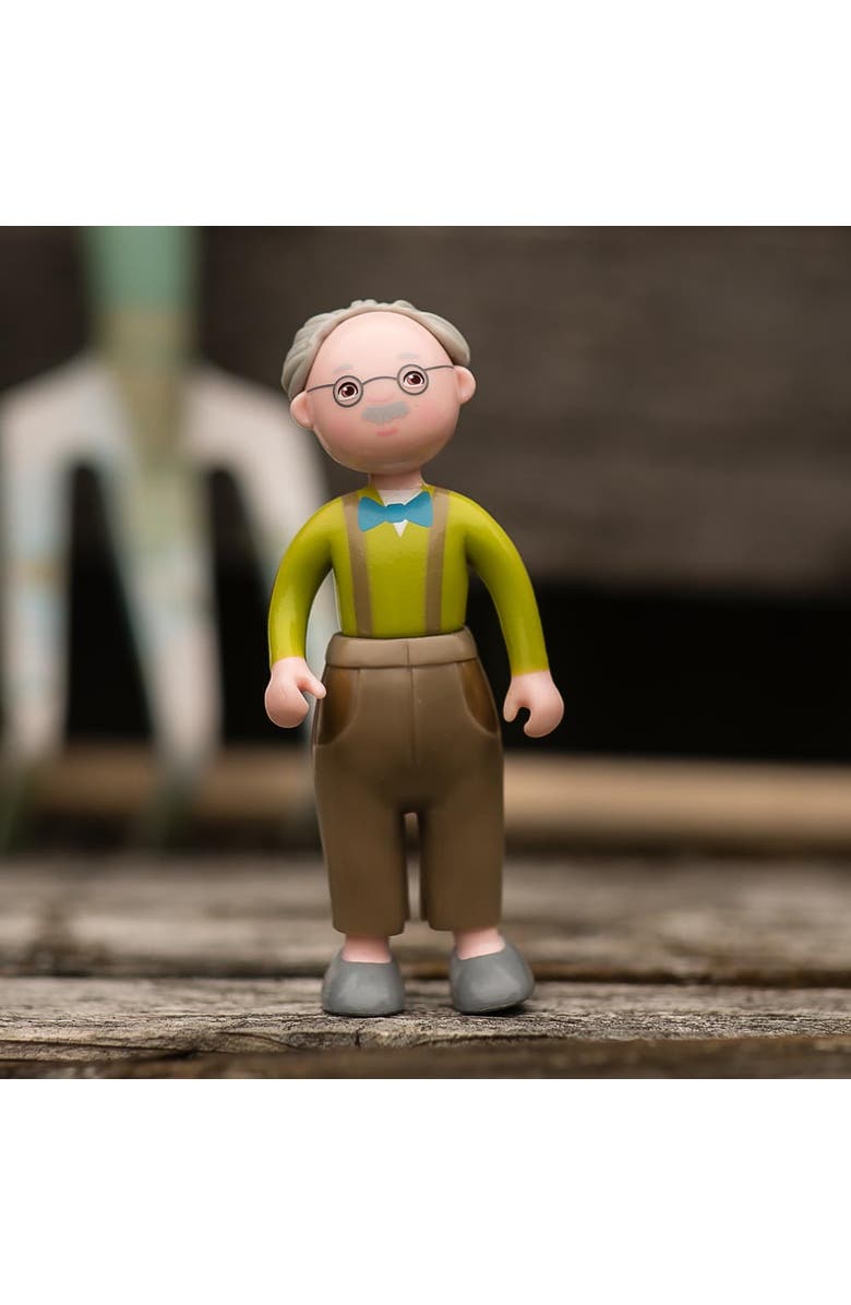 HABA Little Friends Grandpa Kurt - 4.5" Dollhouse Toy Figure, Alternate, color, 