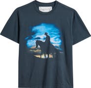 ONE OF THESE DAYS Harvest Moon Graphic T-Shirt