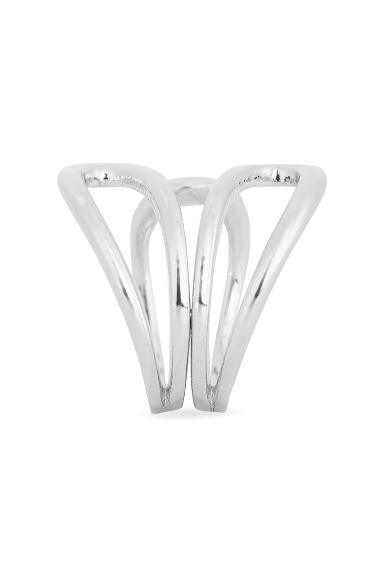 Demi Fine Spiral Wrap Ring, Alternate, color, SILVER